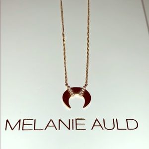 Melanie Auld Mini Double Tusk Gold Necklace